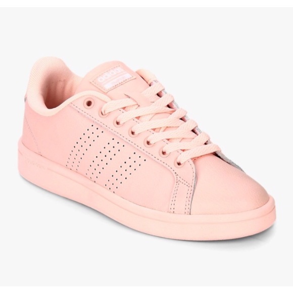 adidas pink cloudfoam shoes